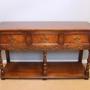 Period Style Oak Antique Dresser Base.