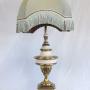Vintage Brass Vase Table Lamp.