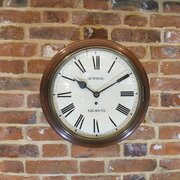 Victorian Fusee Dial Clock Circa 1860