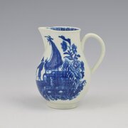 1st Period Worcester Porcelain Fisherman Milk Jug