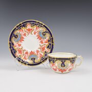 Edwardian Royal Crown Derby Teacup & Saucer 5563