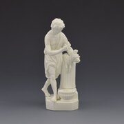 Rare Derby Bisque Porcelain Figure Of Sacrifice 