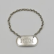 Rare Elizabeth Morley "One Go" Rum Wine Label