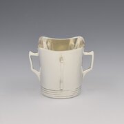 Small Edwardian Silver Mether Cup Four Handled Tyg