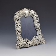 Stunning Victorian Pierced & Embossed Photo Frame