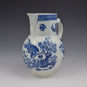 Stunning Worcester Parrot Pecking Fruit Mask Jug