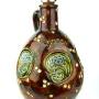 Doulton Lambeth Art Nouveau Scotch Spirit Flask.