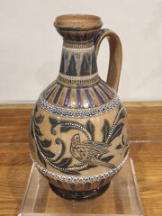 Doulton Lambeth Florence Barlow Scrolling Foliage Jug