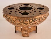 Large Newlyn Arts And Crafts Rose Bowl On Stand