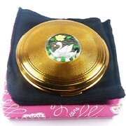 1960s Kigu Lucite Swan Vintage Compact