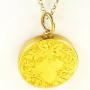 50th Anniversary Gift 9ct Gold Locket 1911