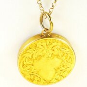 50th Anniversary Gift 9ct Gold Locket 1911