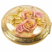 Boxed Vintage Lucite Compact Mirror