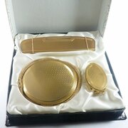 Mid Century Kigu Compact Comb Lipstick Set