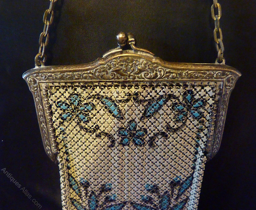 Antiques Atlas Rare 1920s Flapper Mesh Purse