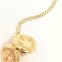 Rose Gold Fully Hallmarked Locket Necklace gold locket