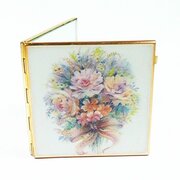 Small Slender Stratton Double Mirror Compact