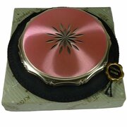 Unused Luxury Solid Silver Kigu Compact 1965