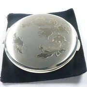 Vintage Kigu Butterfly Compact Mirror