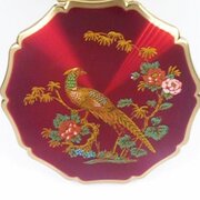 Vintage Stratton Bird Scene Compact Mirror