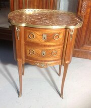 Inlaid French Side Cabinet 