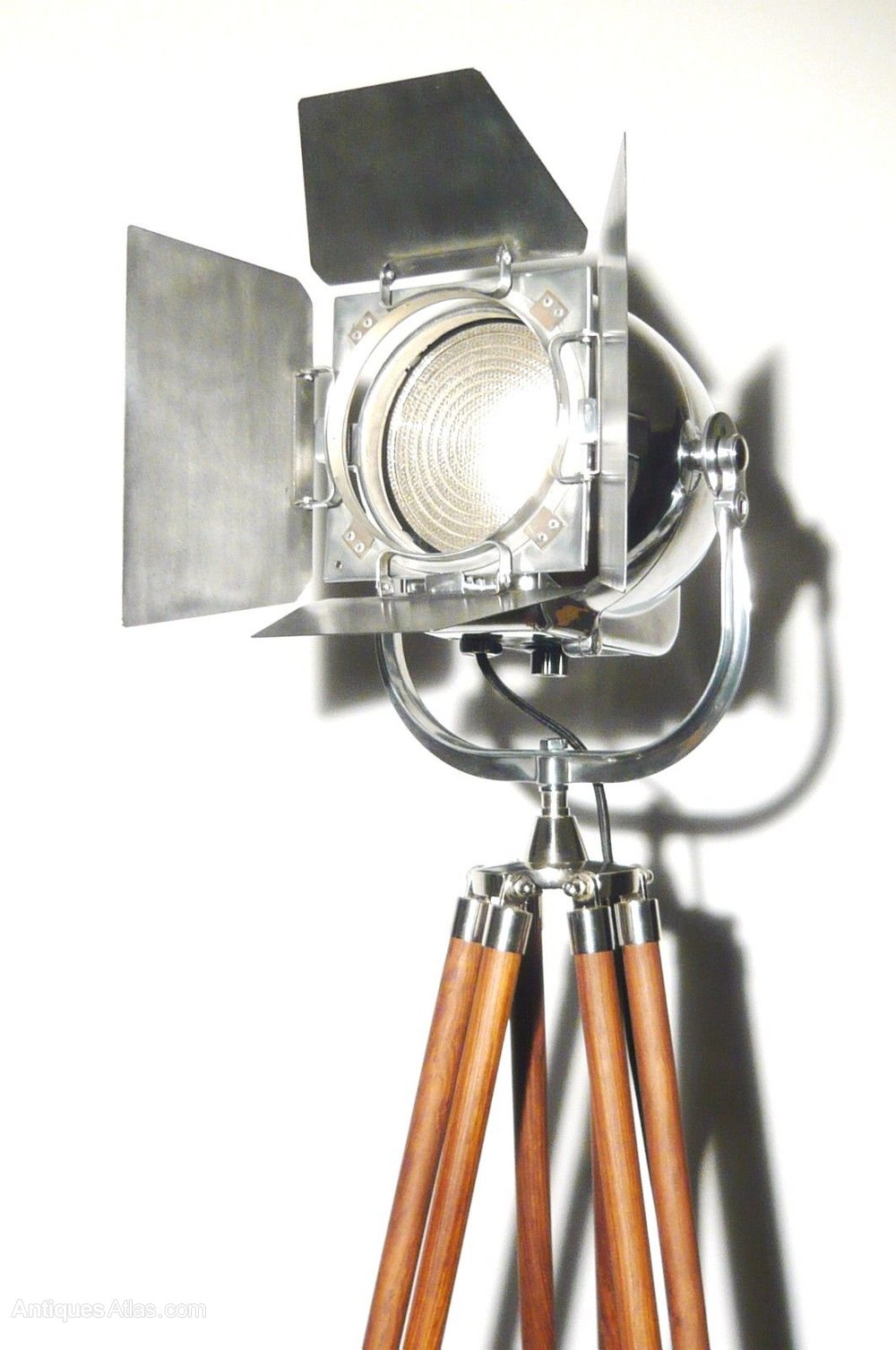 Antiques Atlas Vintage Strand Patt 123 Spot Light Industrial Lamp