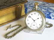 1920s Horos Pocket Watch And Chain