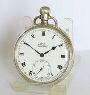 1929 Silver Kays Keyless “Triumph” Pocket Watch