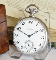 1930s Art Deco Zenith Pocket Watch
