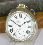 1940 Cortebert Pocket Watch, Winegartens Railway Regulator.