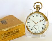 1940s Revue Pocket Watch And Box