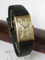 9ct Gold Rotary Wrist Watch, 1926, Boxed