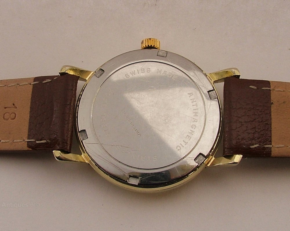 Antiques Atlas A Gents 1960s Elco Extra Flat Wrist Watch.