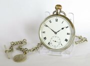 Antique Doxa Pocket Watch And Chain