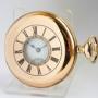 Antique Waltham Traveler half hunter pocket watch.