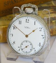 Antique Waltham Traveler Pocket Watch, 1906