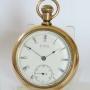 Antique Waltham pocket watch, horse racing, 1889
