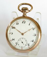 Antique Galonne Silver Cased Pocket Watch