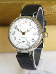 Antique Silver Borgel Trench Watch With History