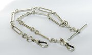 Antique Silver Churchill Style Chain, 1904