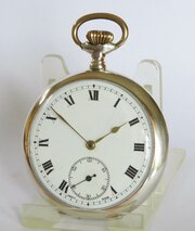 Antique Silver Cyma Pocket Watch