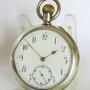 Antique silver Stauffer & Co IWC pocket watch