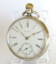 Antique Silver Waltham Riverside Pocket Watch