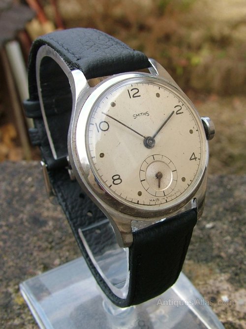 Antiques Atlas Gents 1940s Smiths Wrist Watch, Made In England