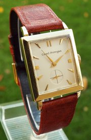 Gents 1950s 14ct Gold Girard Perregaux 1791 Watch