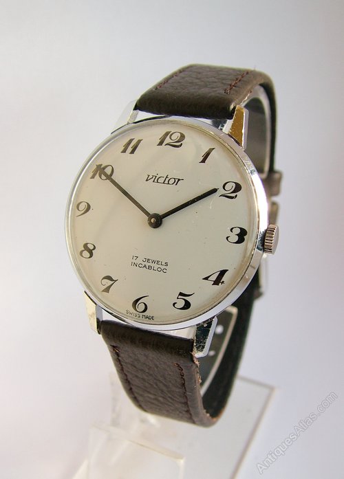 Antiques Atlas Gents 1960s Victor Hand Winding Wrist Watch