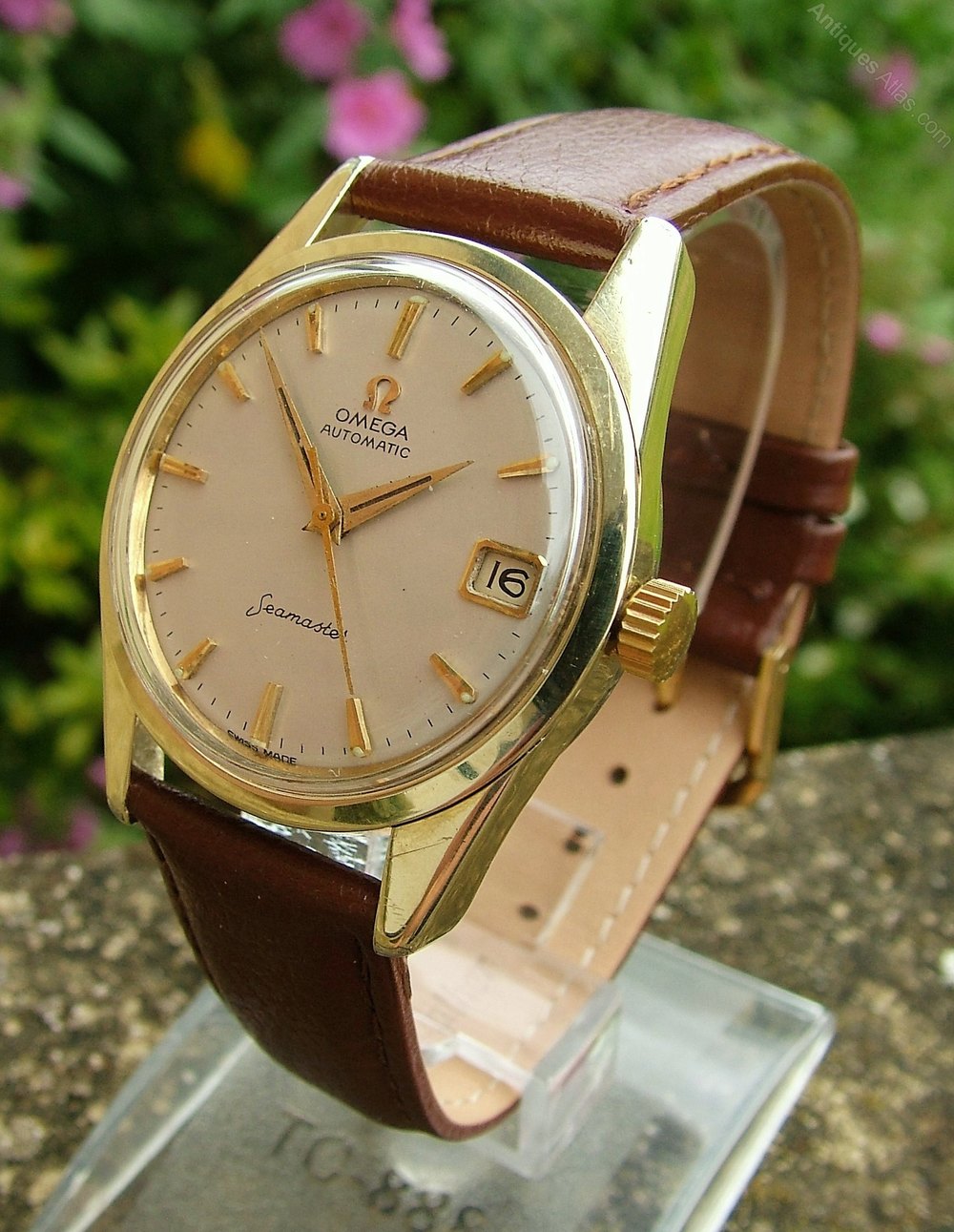 Antiques Atlas Gents 1960s Gold Capped Omega Seamaster Wristwatch