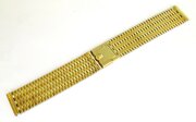 Gents 1970s NSA Novavit Gold Plated 7-row Link Watch Strap