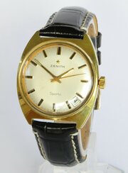 Gents 1970s Zenith Sporto Wrist Watch