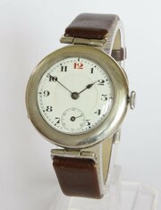 Gents Antique Silver Cyma Wrist Watch, 1914